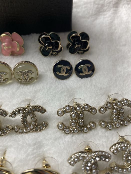 Серьги chanel , шанель