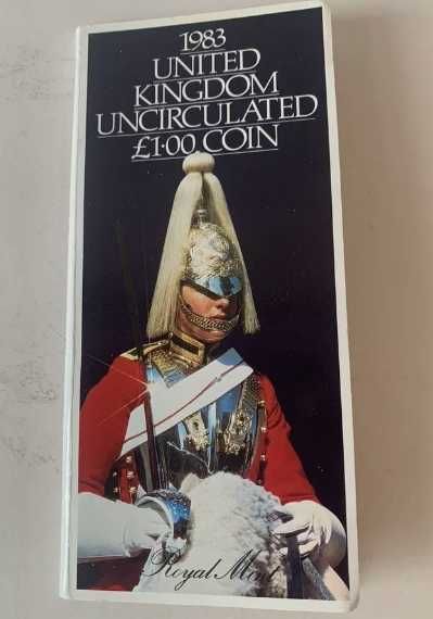 1 libra 1983, não  circulada.