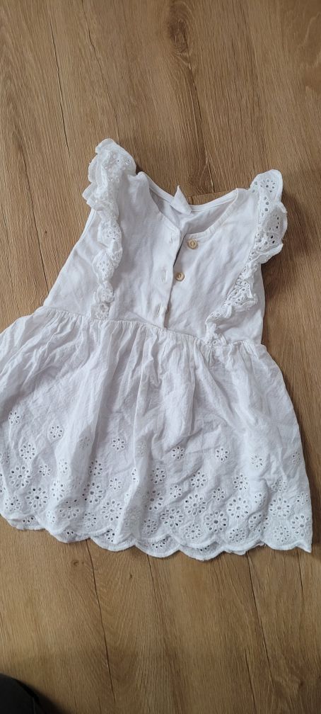 Sukienka haft H&M 80/86