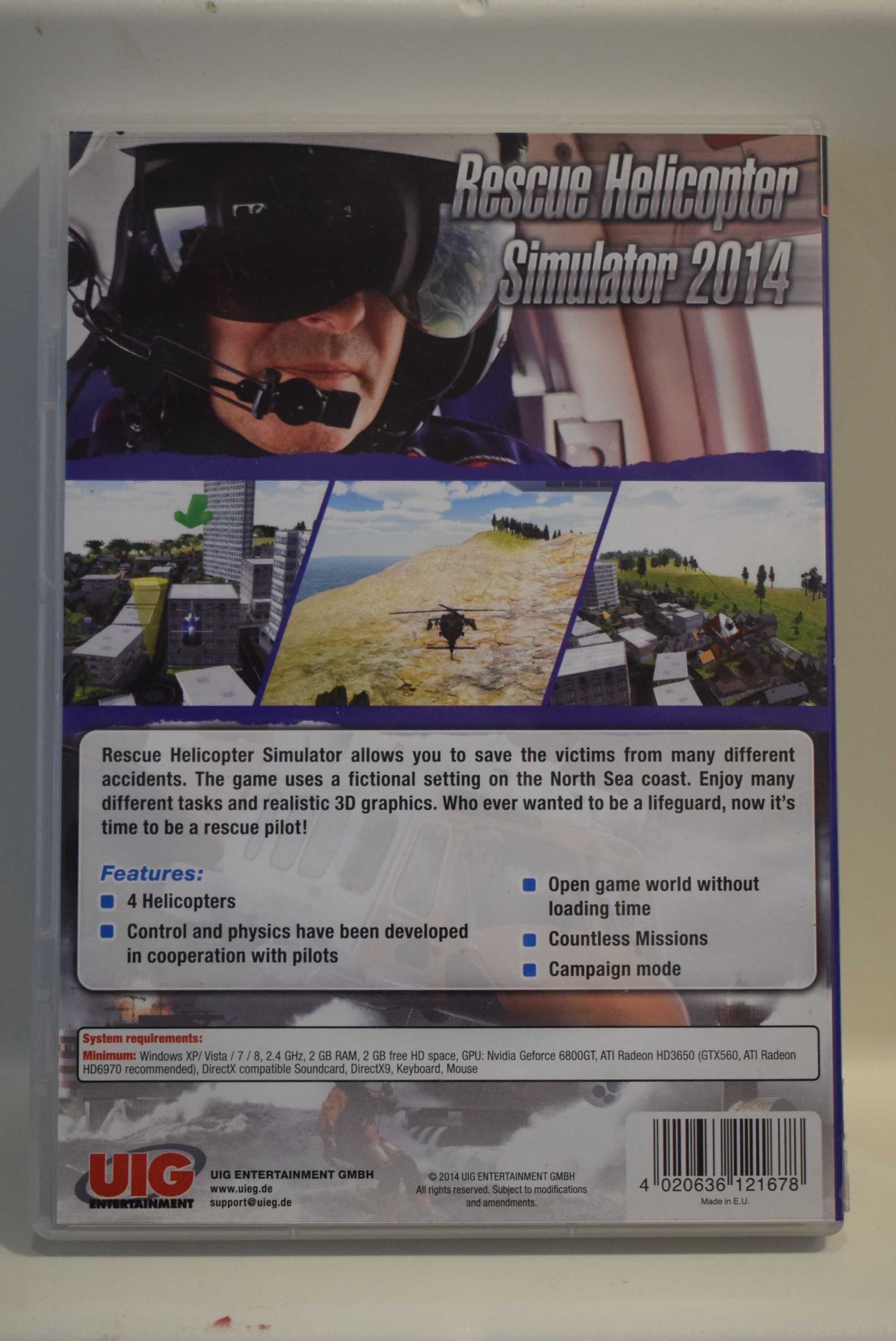 Rescue Helicopter Simulator 2014 PC CD-Rom