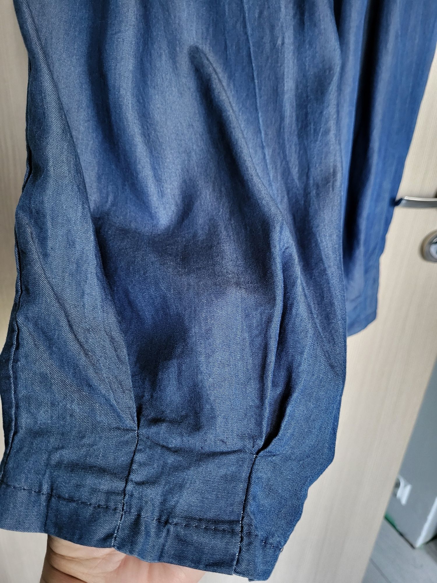 Włoskie nowe spodnie pumpy a'la jeans+gratis