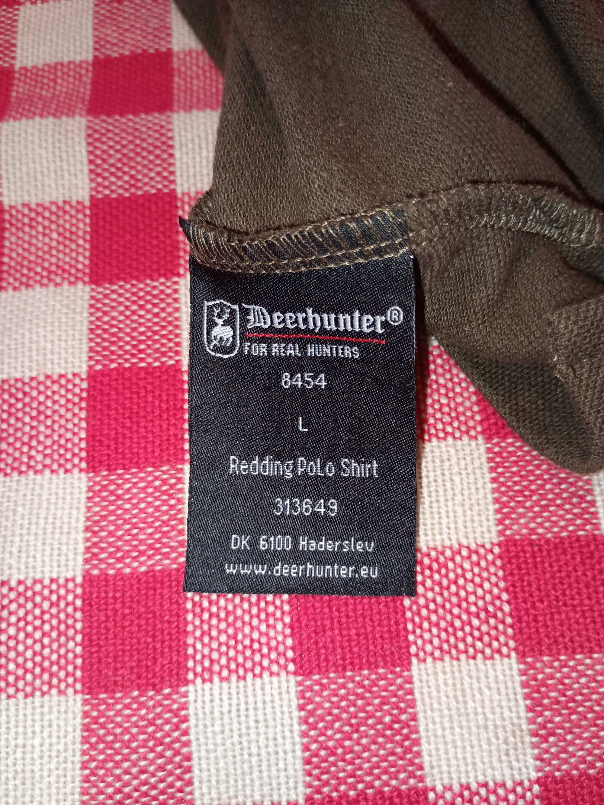 Koszulka polo myśliwska męska Deerhunter rozmiar L