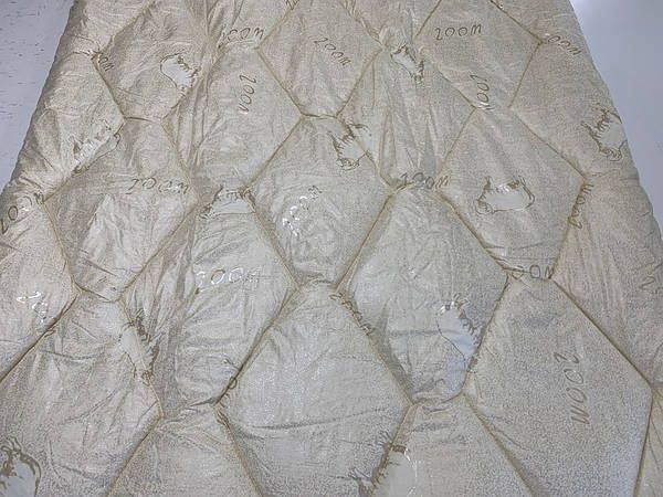 Лелека. Ковдра вовняна зимова. 520гр/м.кв. ТЕПЛА. Фабрична.
