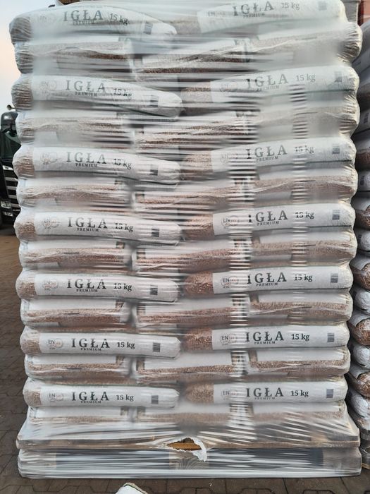 Polski Pellet Certyfikowany IGŁA Premium ENplus A1 Dostawa olczyk lava