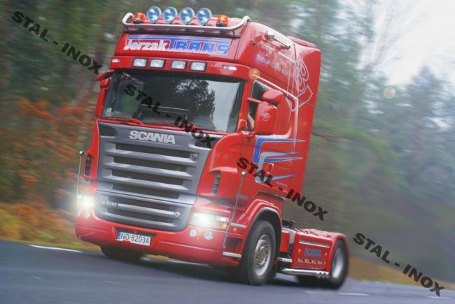 ORUROWANIE Górne SCANIA R, S Stal Inox Producent