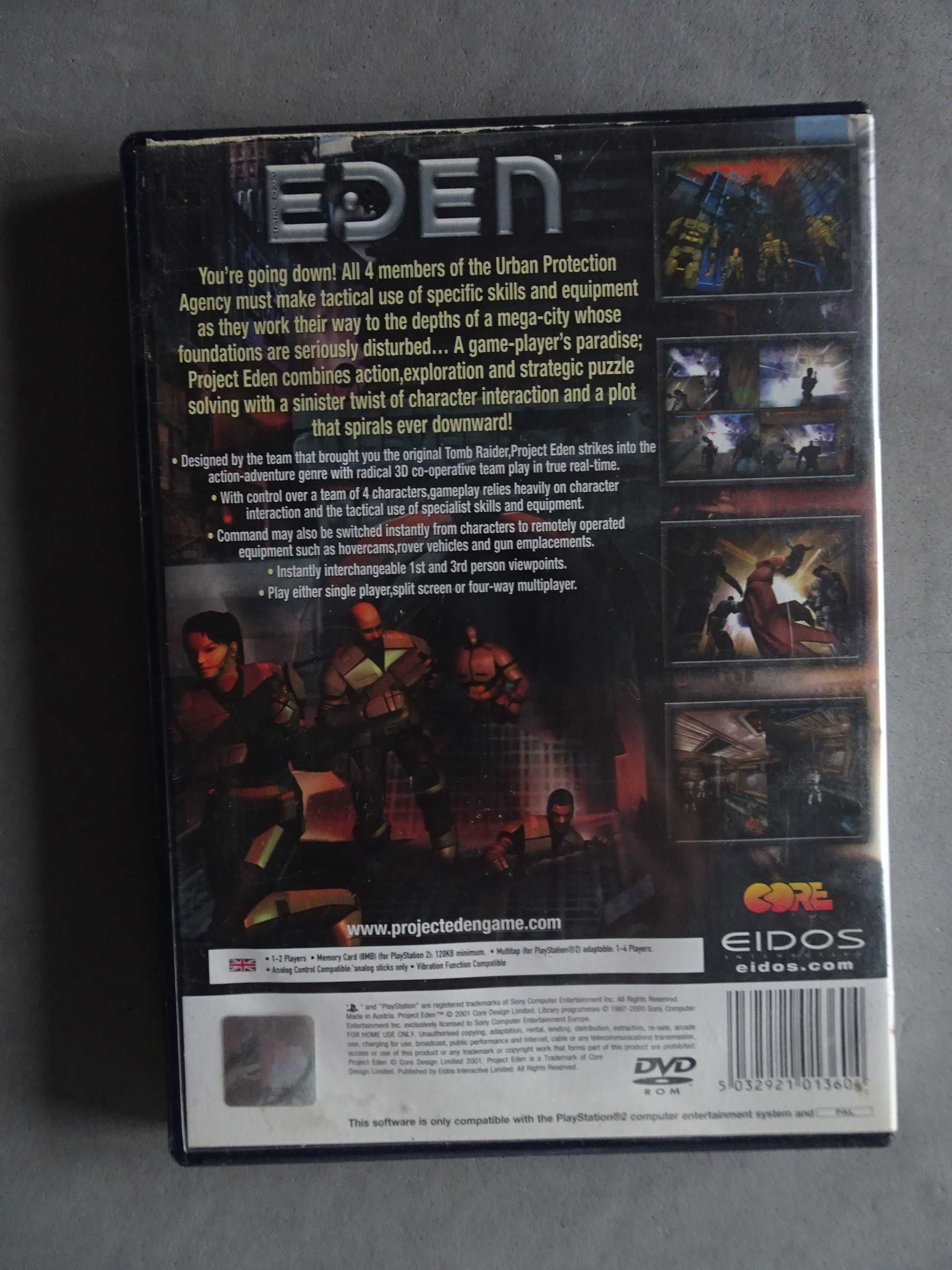 Jogo Playstation 2 PS2 - Project EDEN