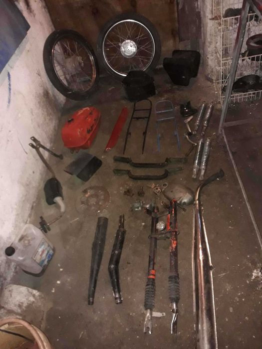 części Romet ogar 200 / 205 komar motorynka Simson silnik jawa 223