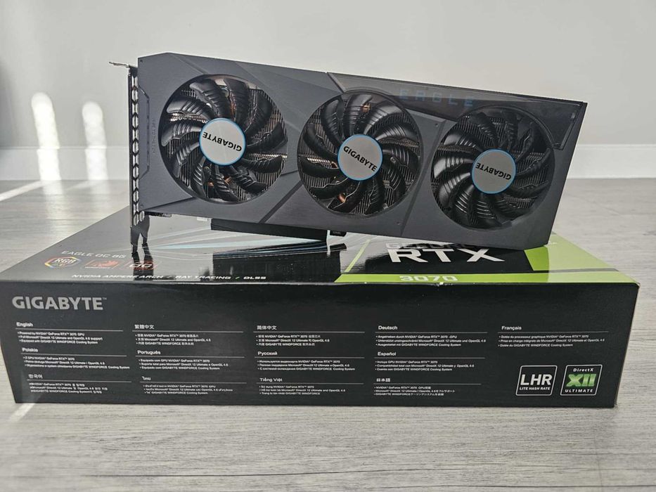Gigabyte GeForce RTX 3070 Eagle OC LHR 8GB GDDR6