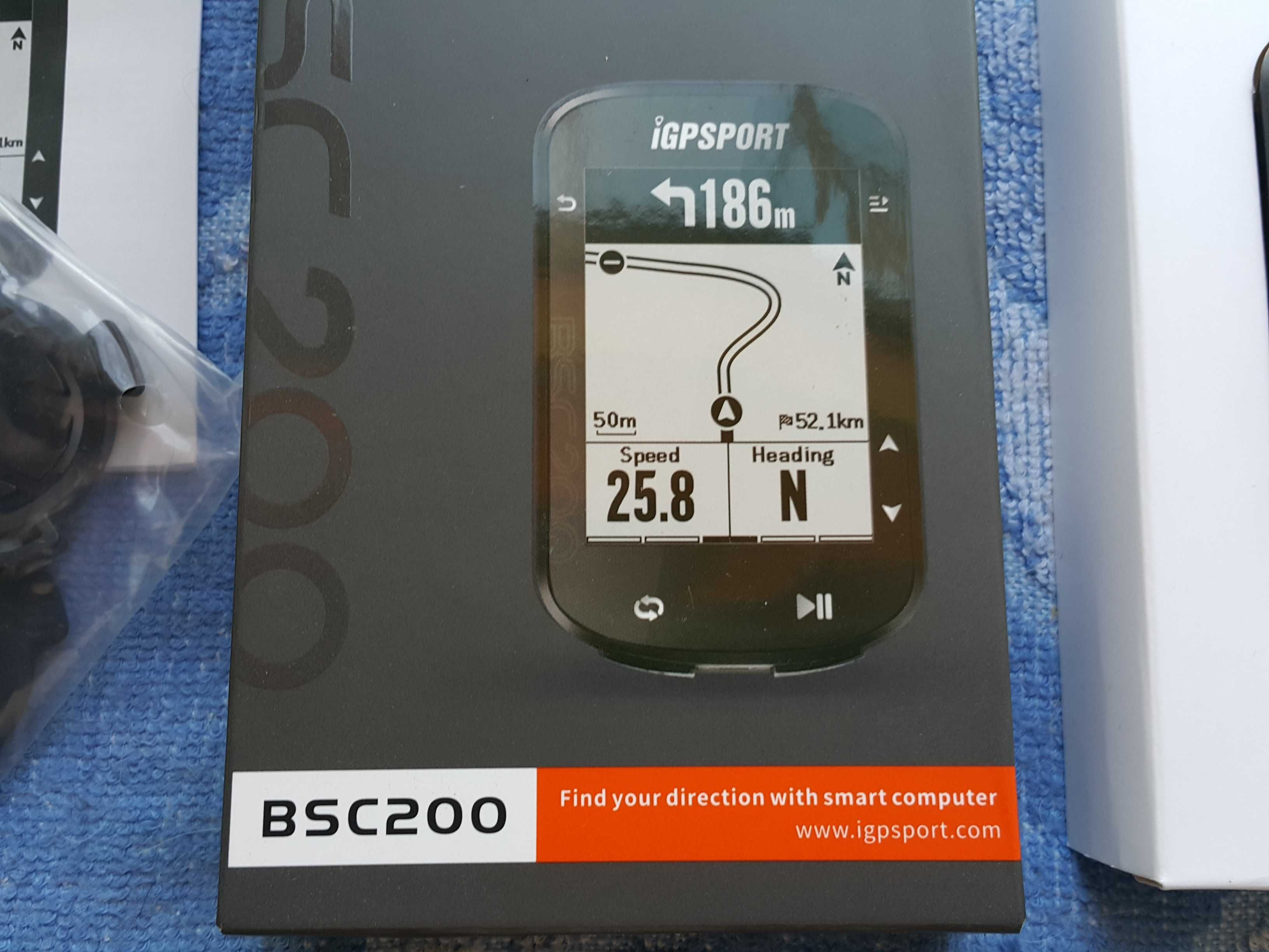 Nowy Licznik rowerowy GPS IGPSPORT BSC200 nawigacja komputer