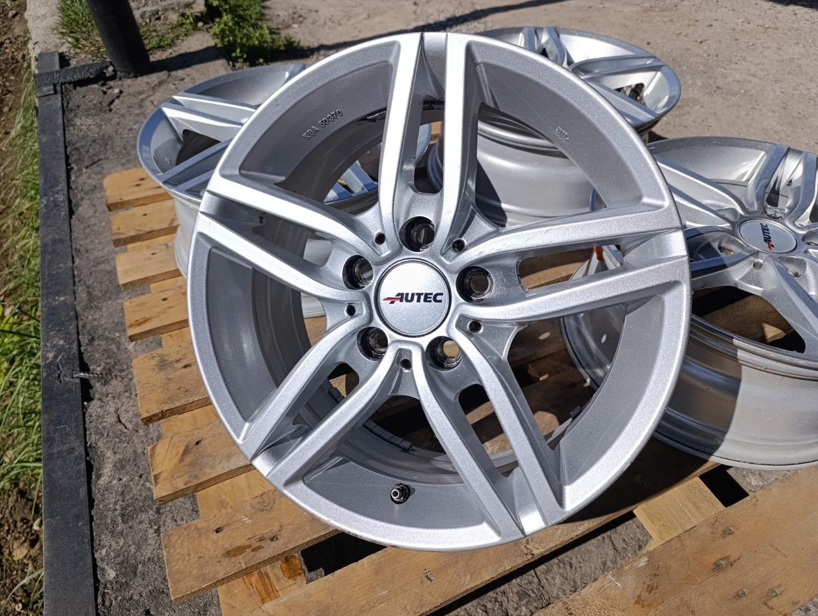 Легкосплавні диски 5*112 R16 ET52 титани Р16