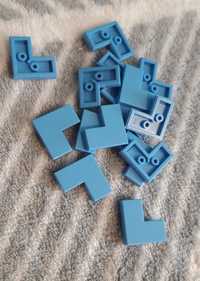 Lego 14719 Tile 2x2 Narożny Śr. Niebieski 4 szt. Nowe