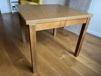 Stół rozkladany 90x90, rozkladany do 1.60 i 1.80
