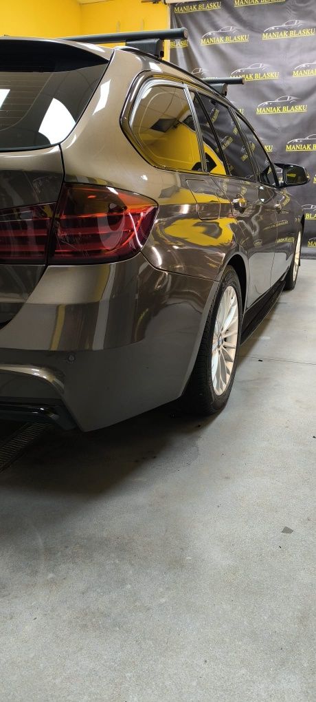 BMW F30 F31 Dokładki Progów Splittery Podproża Zwykłe Progi Czarny