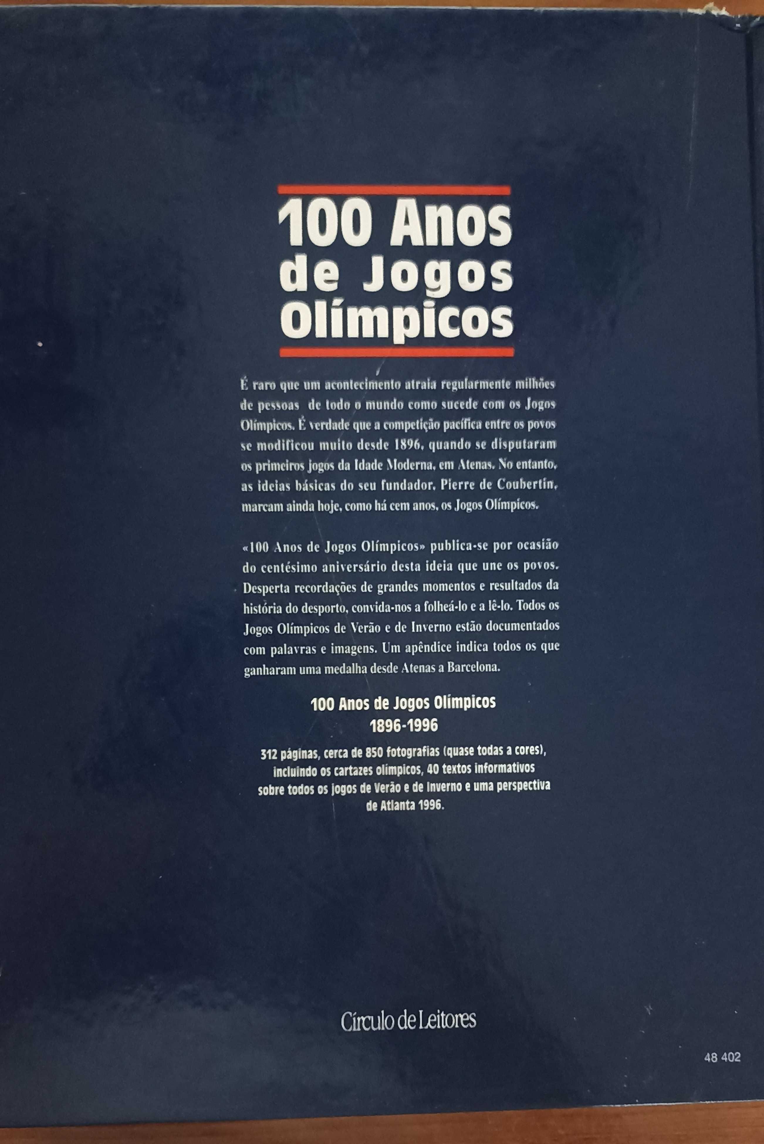 100 Anos de Jogos Olímpicos (1896 a 1996)