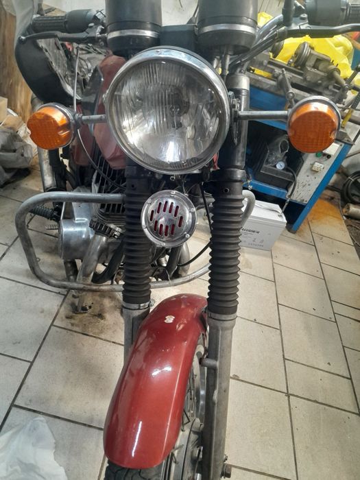 Ява  358 мотоцикл на ходу