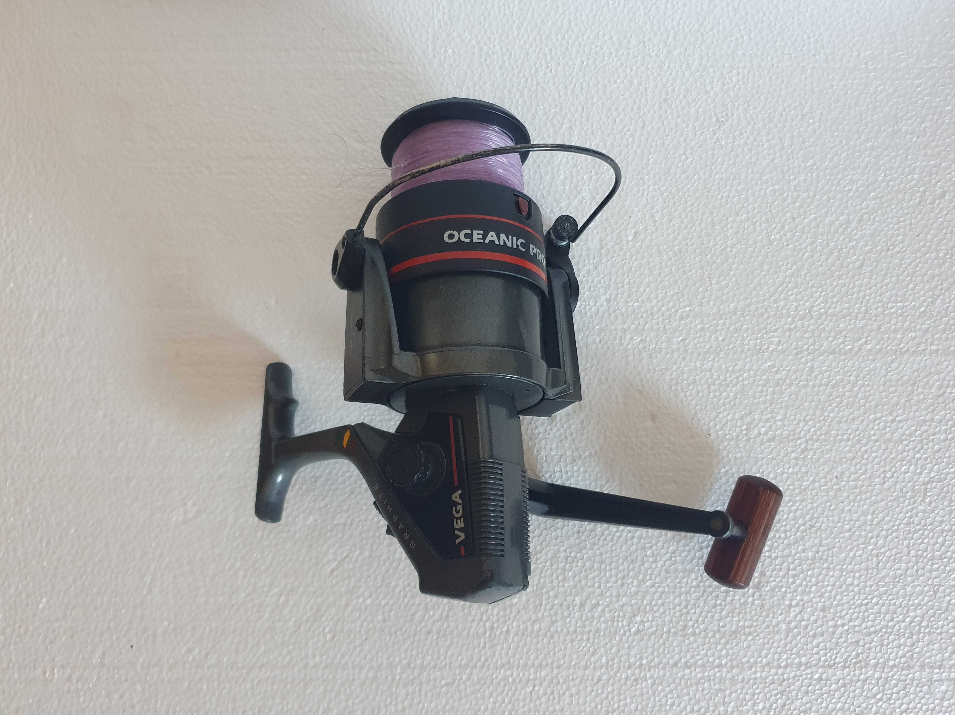 Carreto grande pesca de Mar, Vega Oceanic Pro 9000, com caixa original