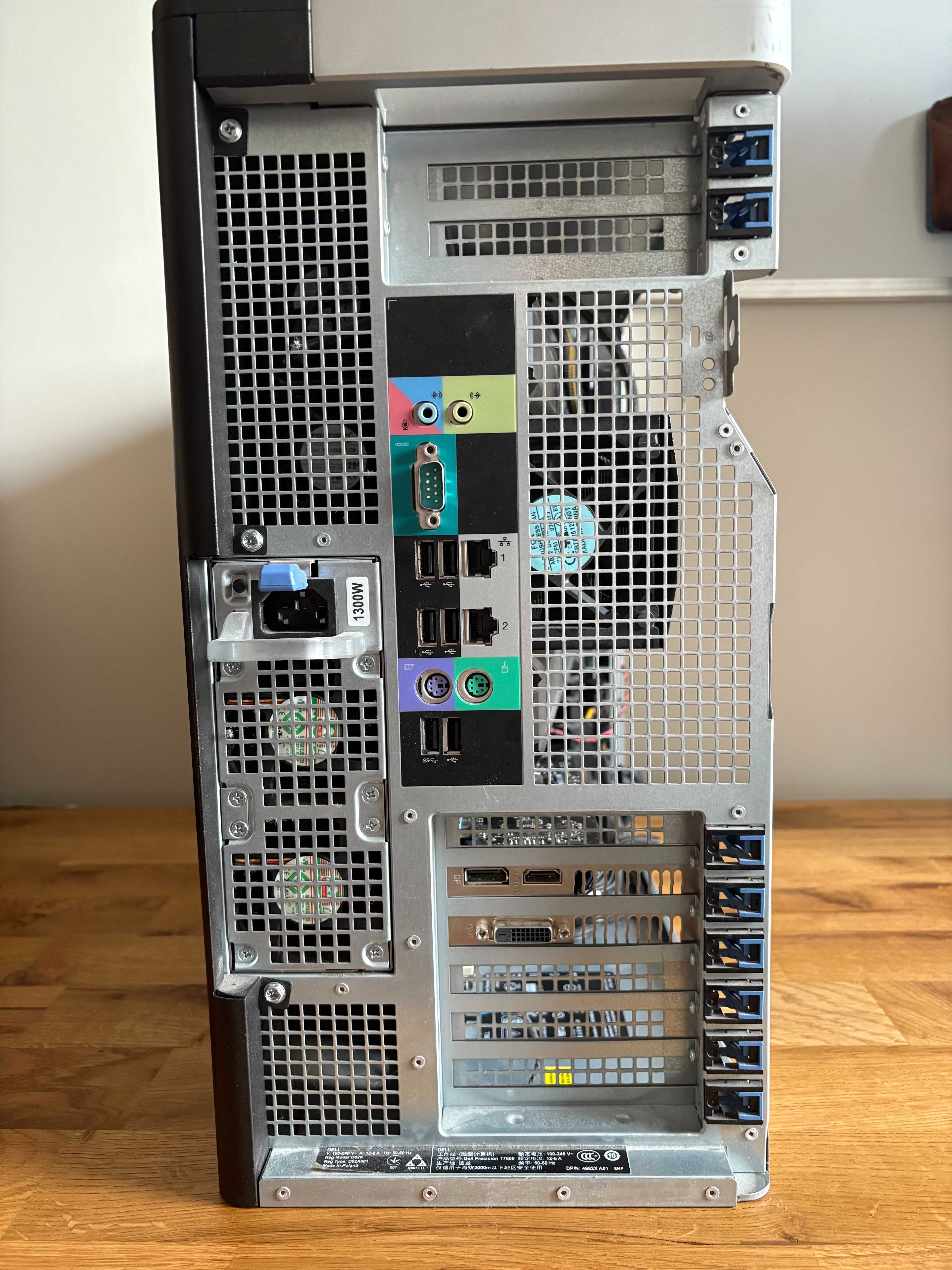 Dell Precision T7600G Intel Xeon 2x3,10 Ghz, 32GB RAM