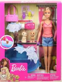 Zestaw Barbie kąpiel piesków