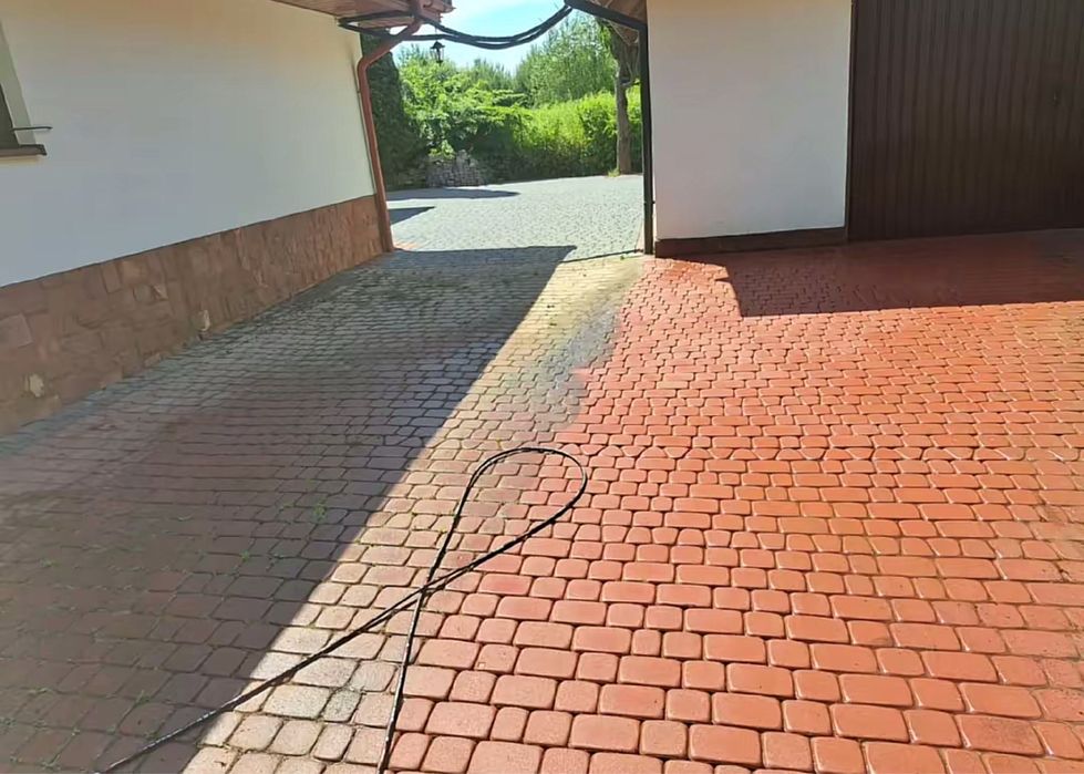 Mycie kostki brukowej Olsztyn – tanio i skutecznie