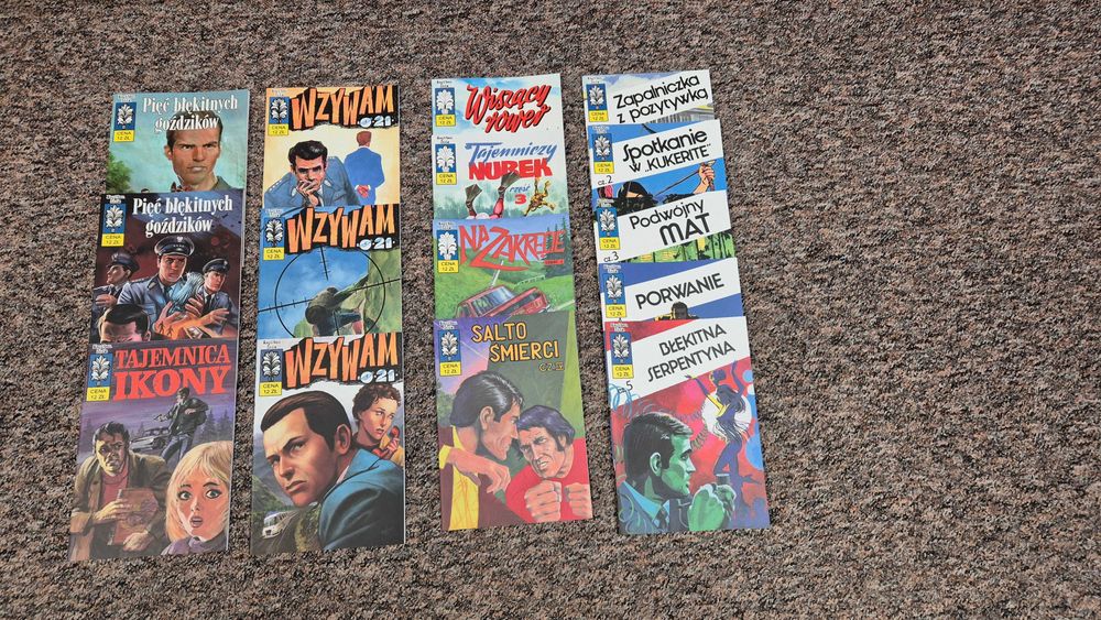 nowy komiks kapitan żbik ongrys 52 sztuki + 15 sztuk okładki B