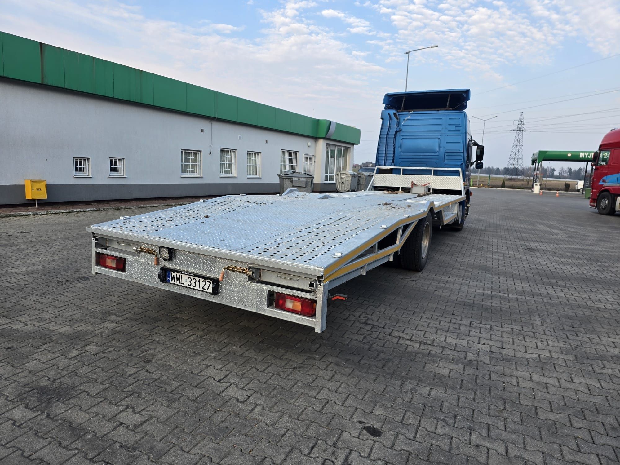 Volvo FM9 POMOC DROGOWA AUTOMAT tacho analogowe Klima zabudowa ocynk