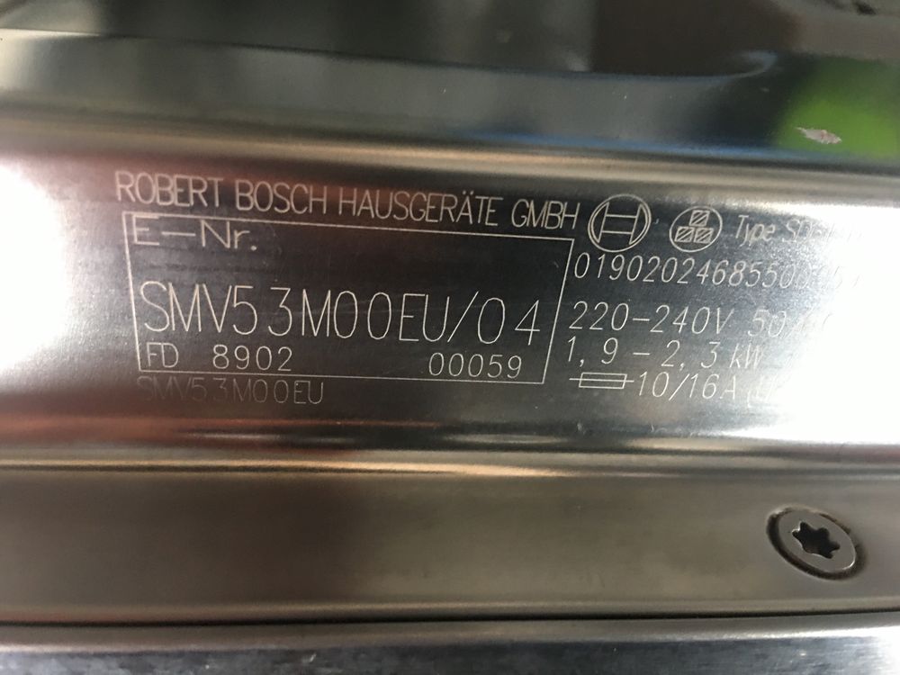 Zmywarka pod zabudowę Bosch 60 cm SMV53M00EU/04