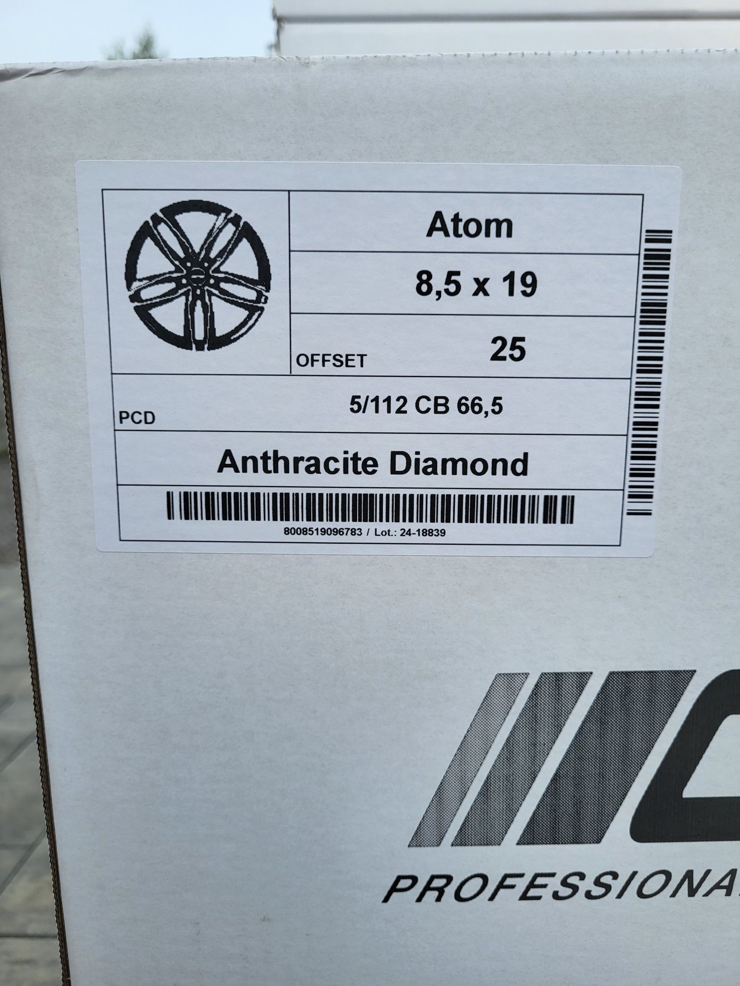 Alufelgi GMP 19" 5x112 ET25 Audi A5 A7 A4 B9 B8 A6 C8 C7 Q5 FV23!