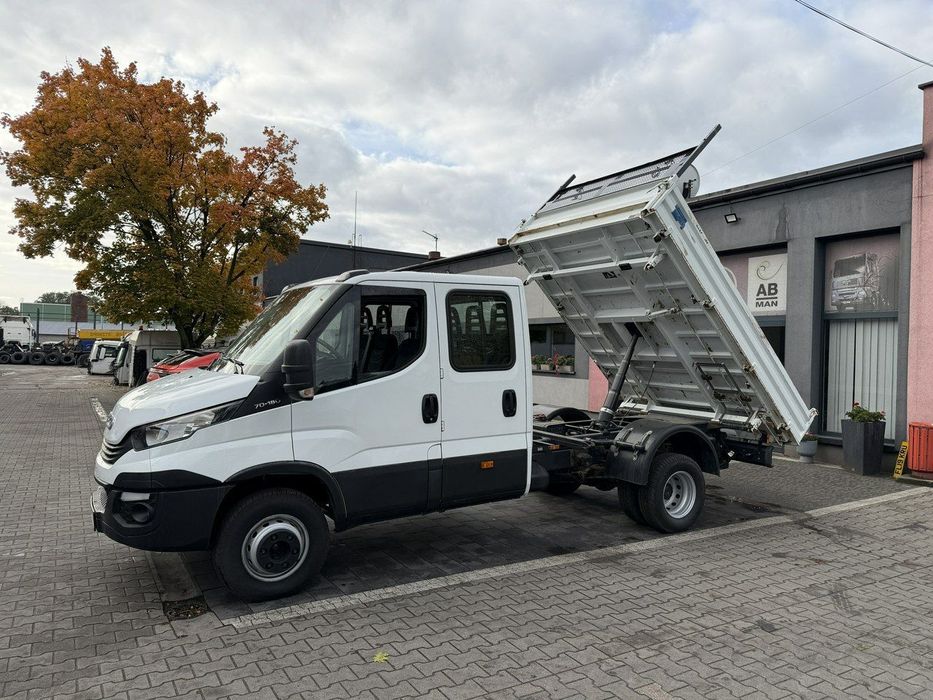 Iveco Daily  iveco daily Doka 70c18, wywrotka meiller, blokada mostu, 3,5t