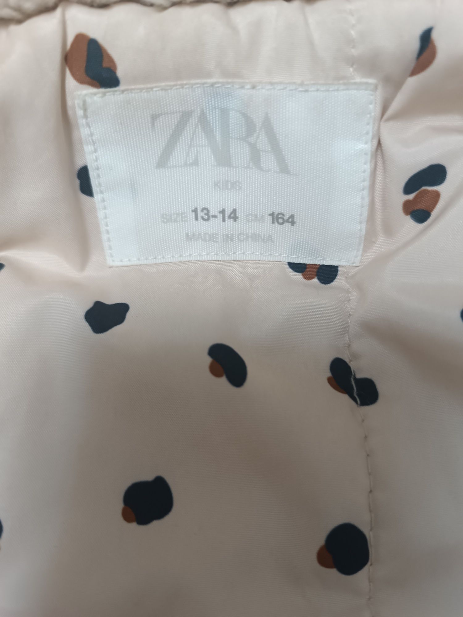 Шуба для дівчинки Zara