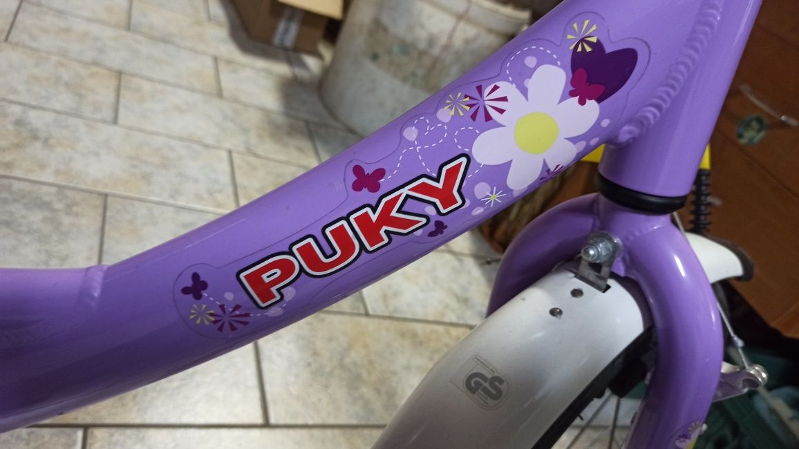 Rower Rowerek dziecięcy Puky 18 cali fiolet