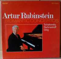 Artur Rubinstein-Romantic Concertos,Tschaikowsky,Grieg, Box Winyl