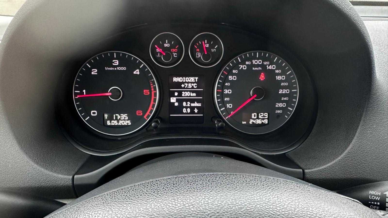 Audi A3 8P 2.0 TDI Quattro Serwisowane 2 komplety Opon