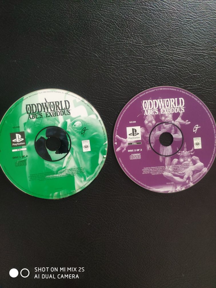 Ps1 oddworld abe exodus playstation psone psx pstwo ps2 ps3 ps4