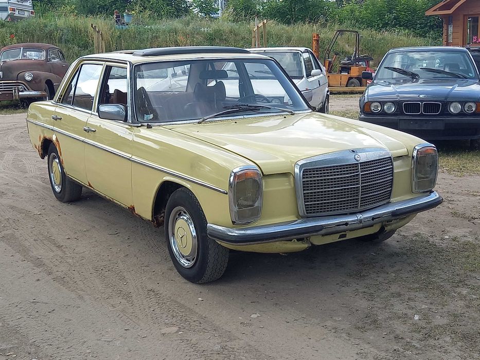 Mercedes-Benz w115 220d manual - wspomaganie