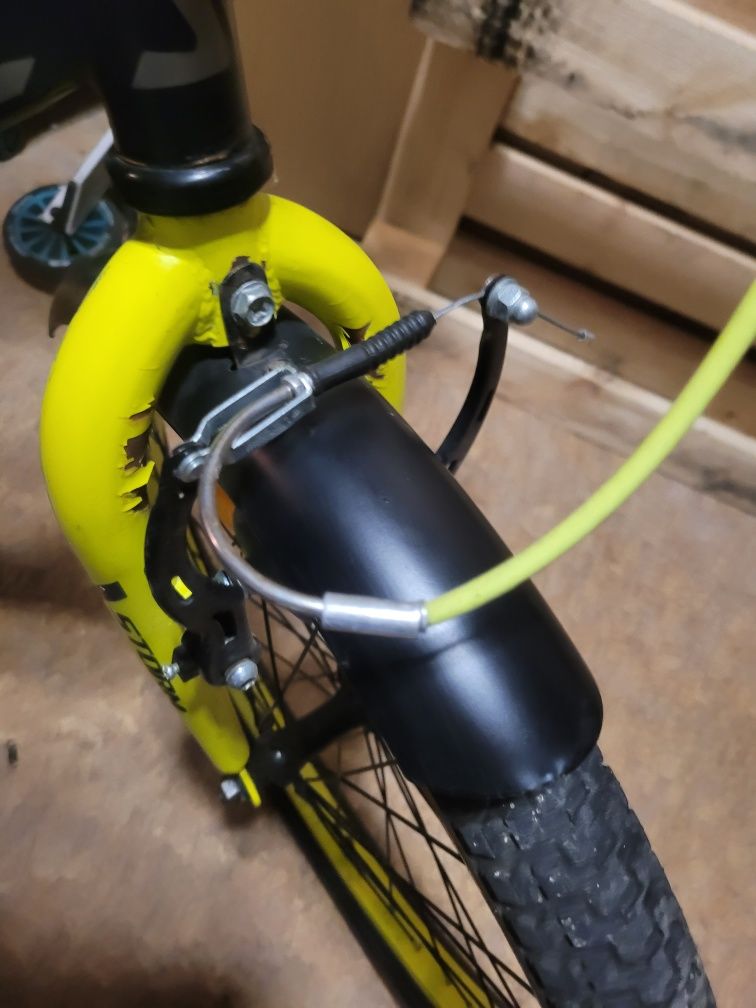 Rower storm czarno seledynowy 20 jak bmx