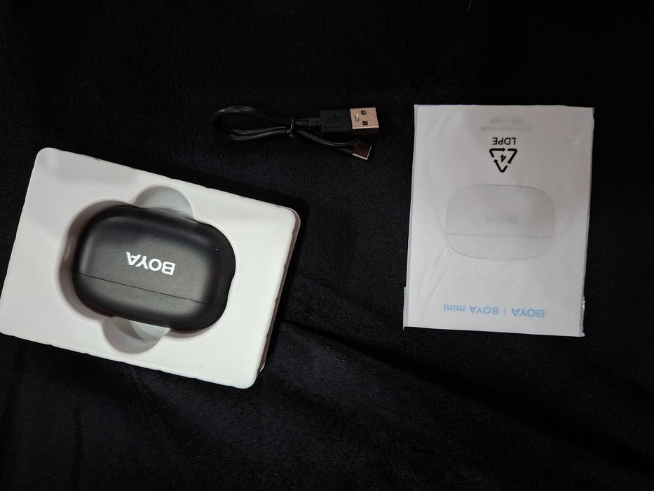 Podwójny mikrofon bezprzewodowy Boya Mini 14 USB C KLIPS