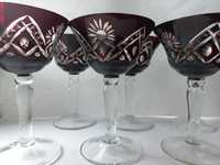 Kieliszki kryształowe do wina komplet