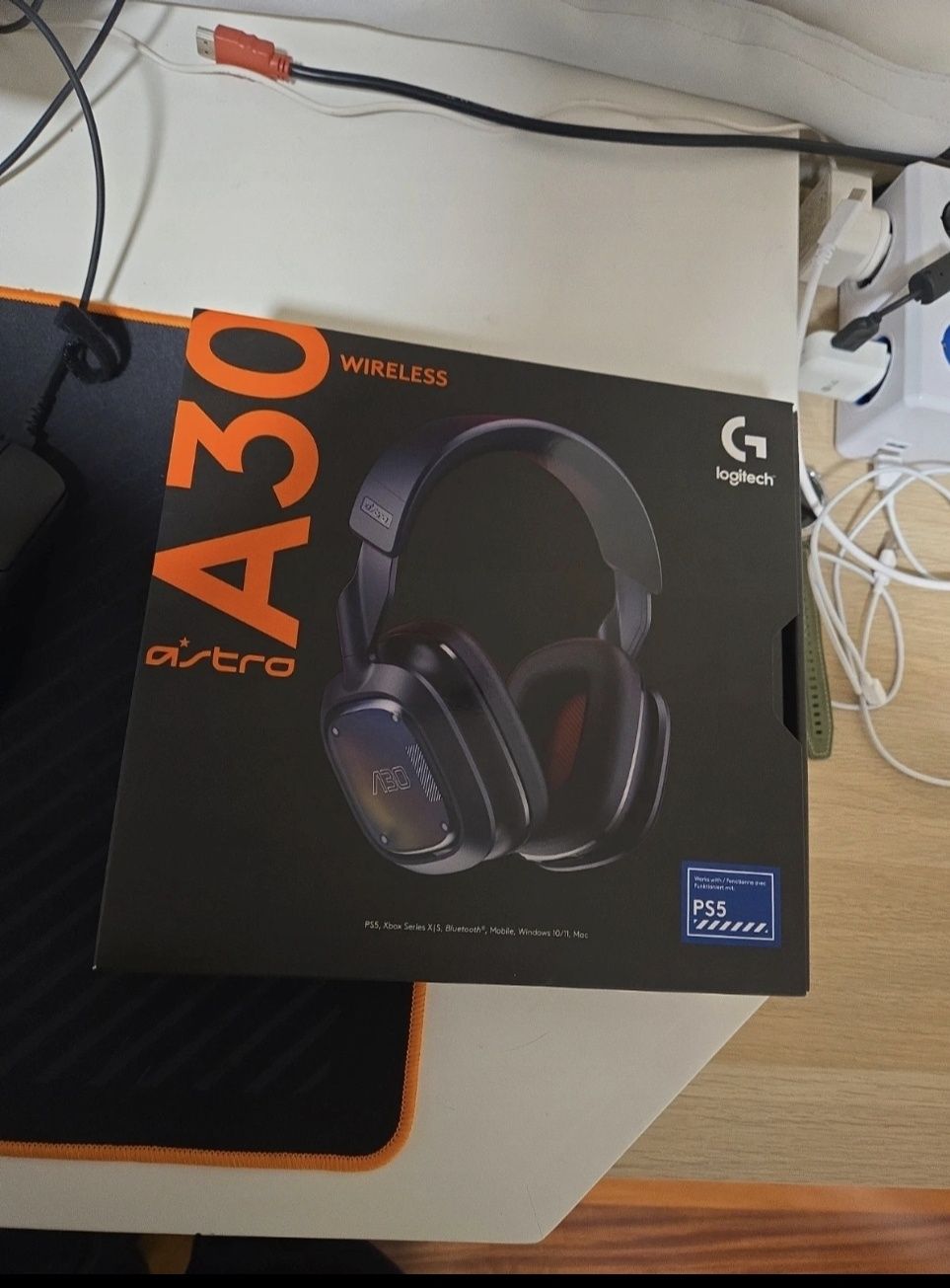 Auscultadores Gaming headset Logitech A30 Astro novo
