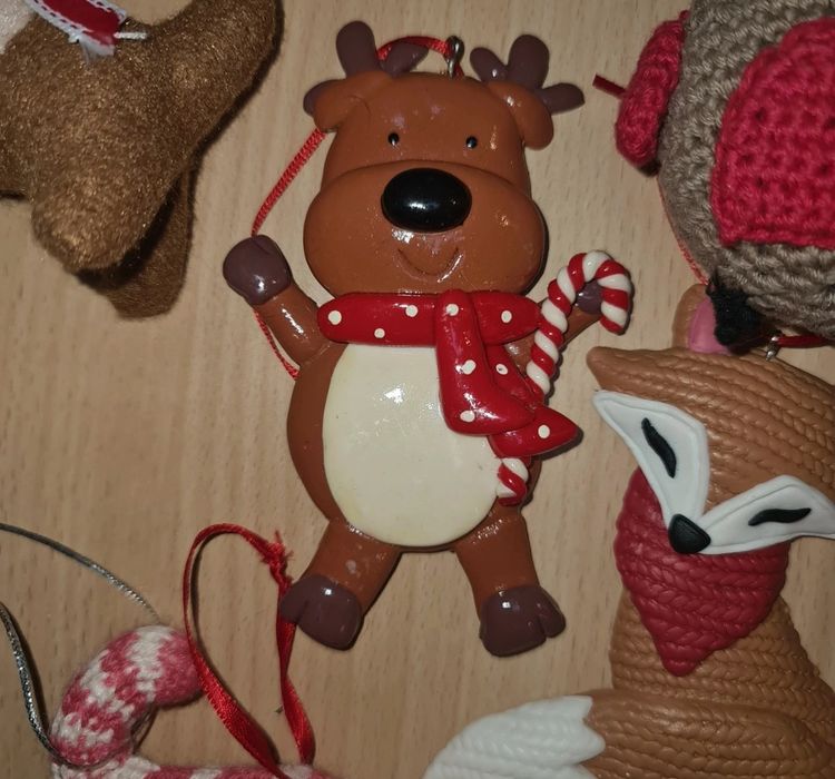 Conjunto bonecos natal loja gato preto