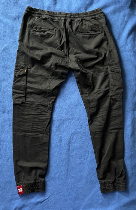 Spodnie, cargo, bojówki Alpha Industries TWILL JOGGER rozmiar M