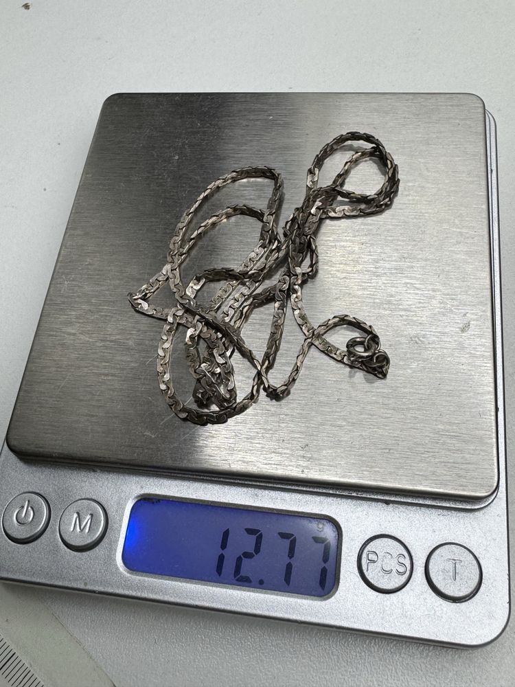 Stary piękny lancuszek 800 srebro 12.7g