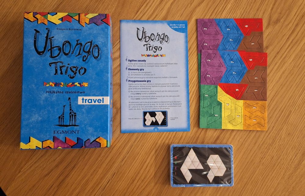 Gra Ubongo Trigo Travel 7+ nowa