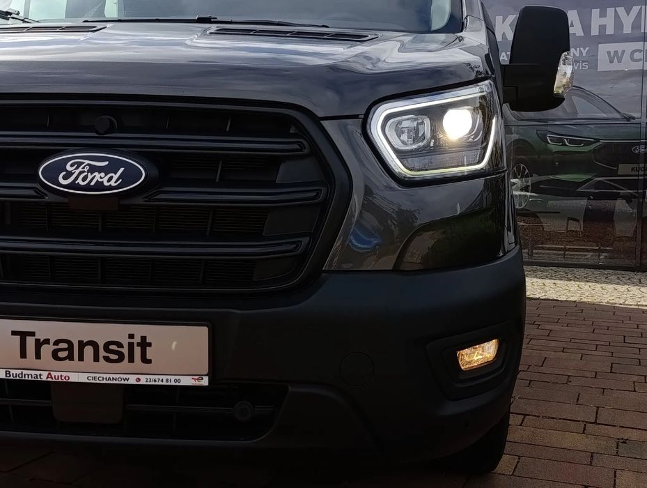 Ford Transit podwozie brygadowe  Ford Transit podwozie brygadowe L3 + SKRZYNIA Z PLANDEKĄ! 165 KM