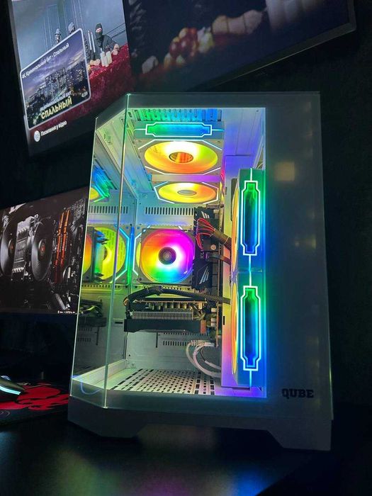Игровой Компьютер/ ПК Ryzen 7 3700X/ DDR4 32Gb/ M2+HDD / RX 5700XT 8GB