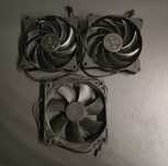 zestaw 3 wentylatorow fan 120mm