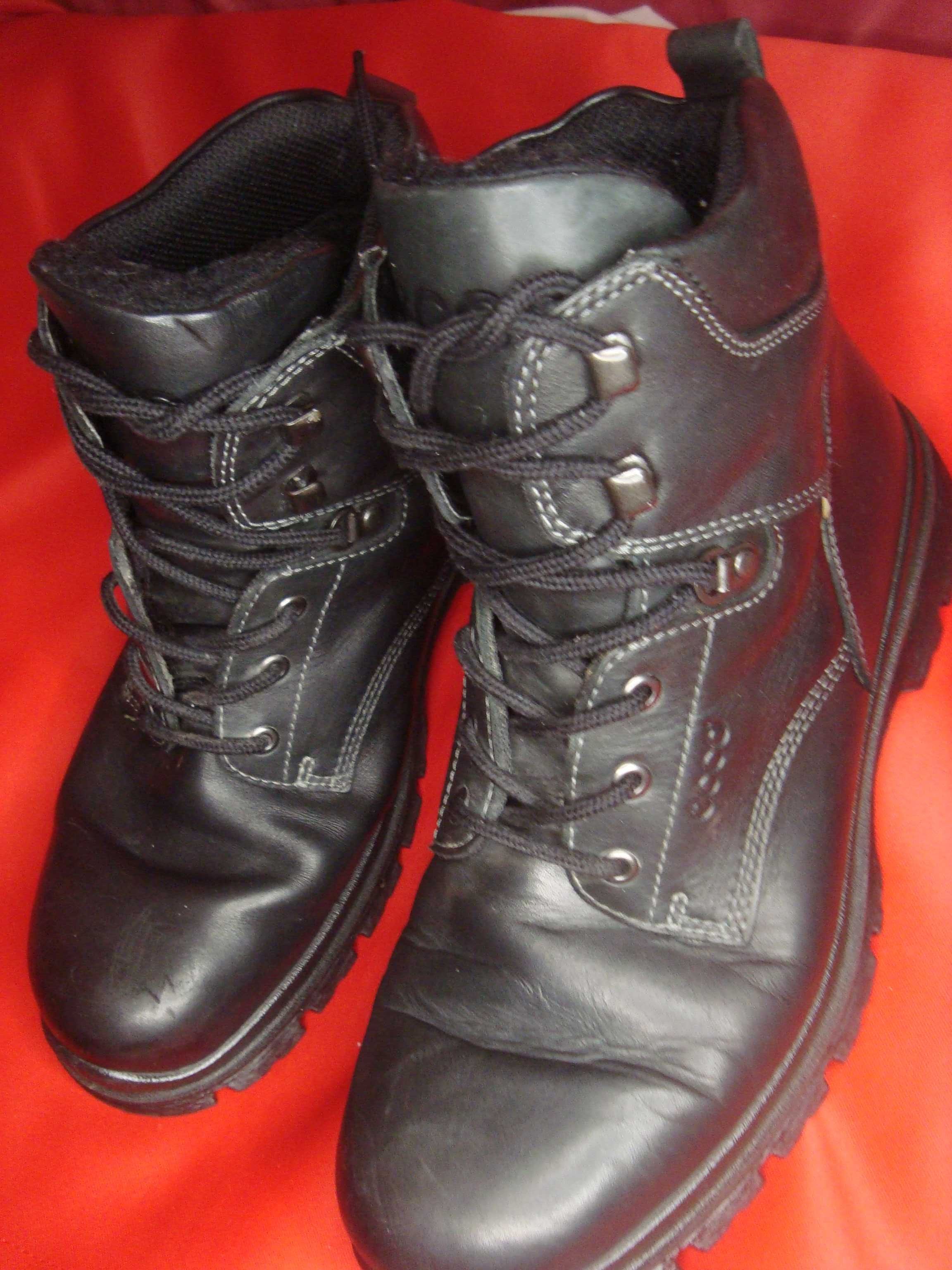trzewiki skórzane Ecco roz 44-28.5 cm Gore Tex Super