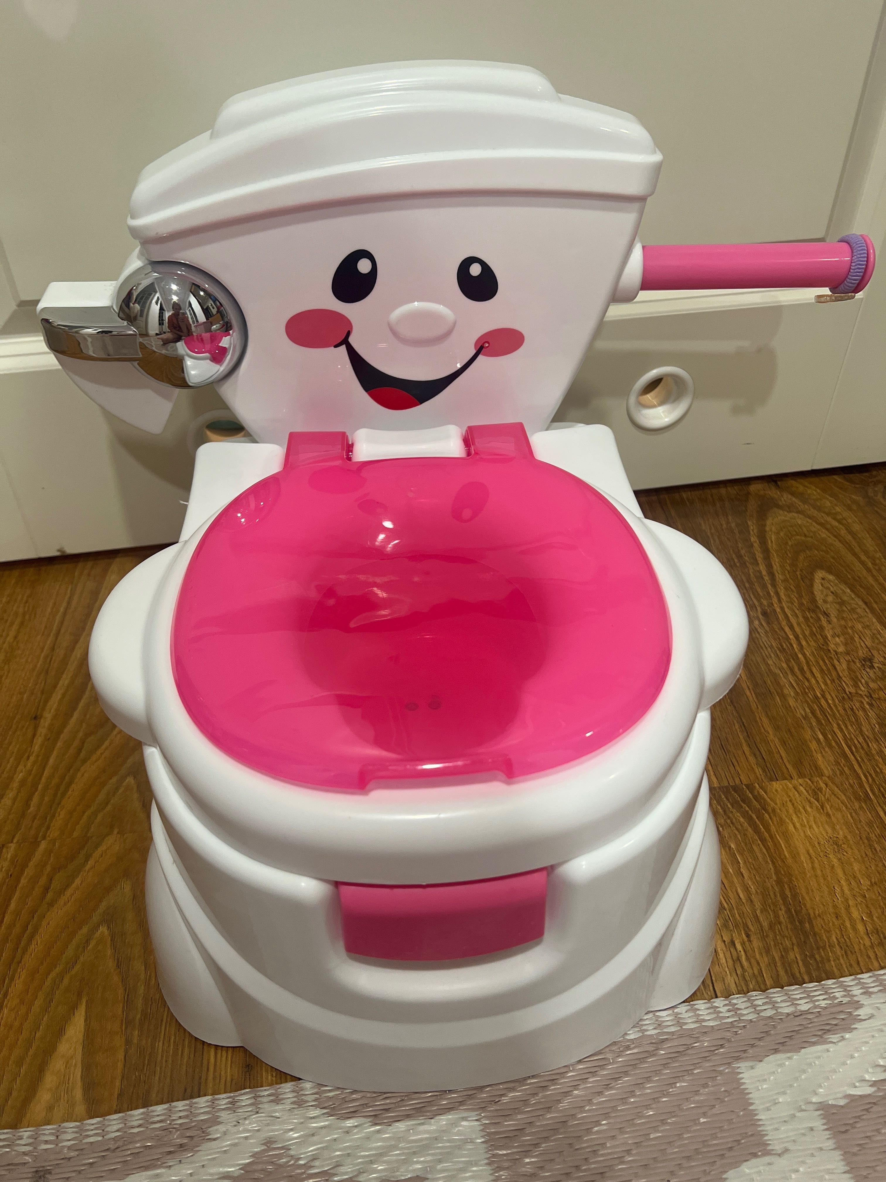 Grający nocnik fisher price - uszkodzony