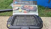 Grill Elektryczny bez dynu na balkon taras ogrodu