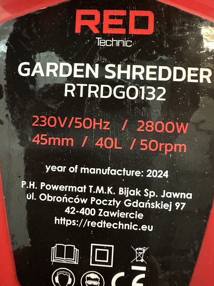 Rozdrabniacz do galezi
