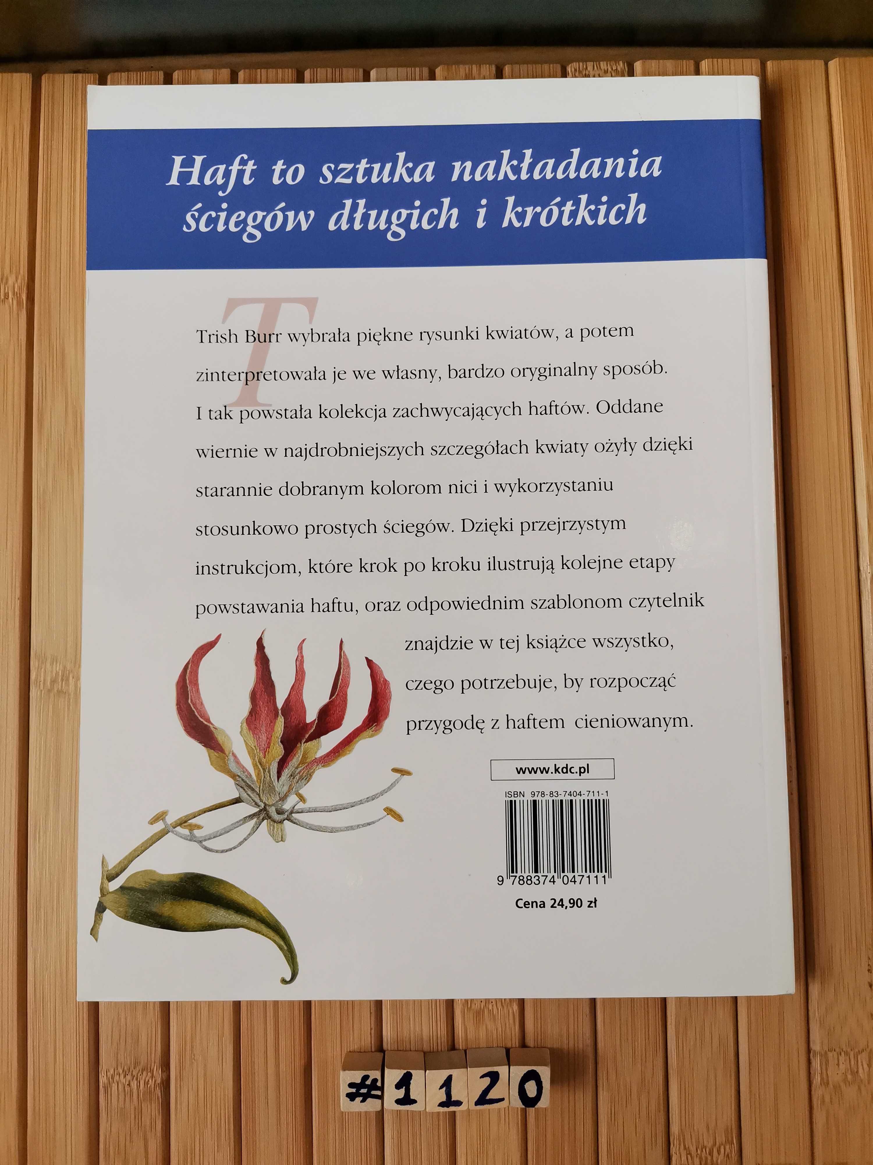 Burr Haft cieniowany. Kolekcja kwiatów Real foty